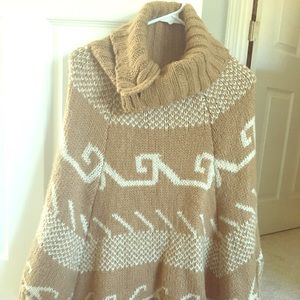 Fringed poncho